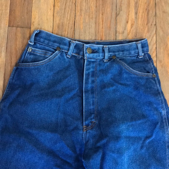 Extra high waisted blue boot cut jeans - Picture 2 of 4